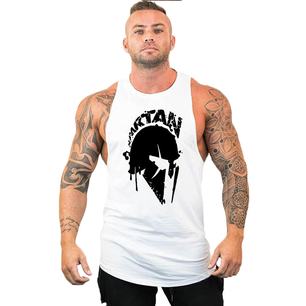 Men Fitness Stringer Tank Top 12