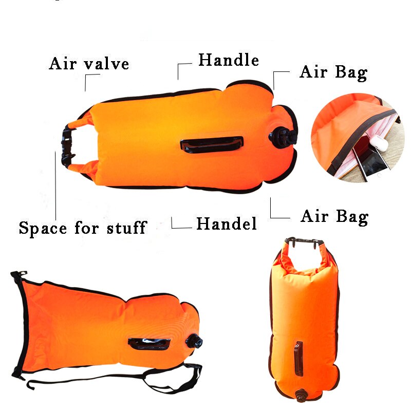 Swimming Buoy Safety Float Air Dry Bag