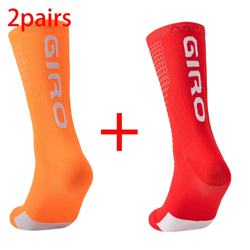 Cycling Socks - 2 pairs 2pairsN 39-45