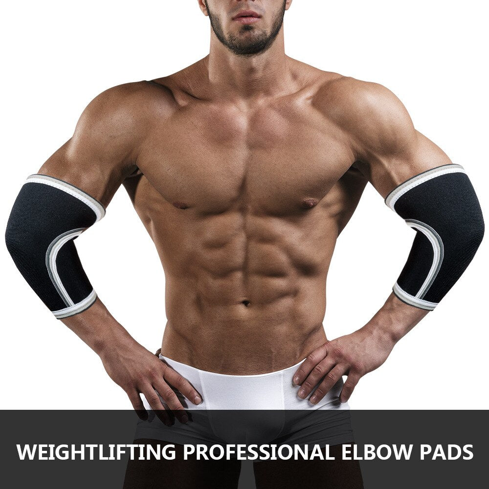 1 Pair Neoprene Weightlifting Elbow Pad