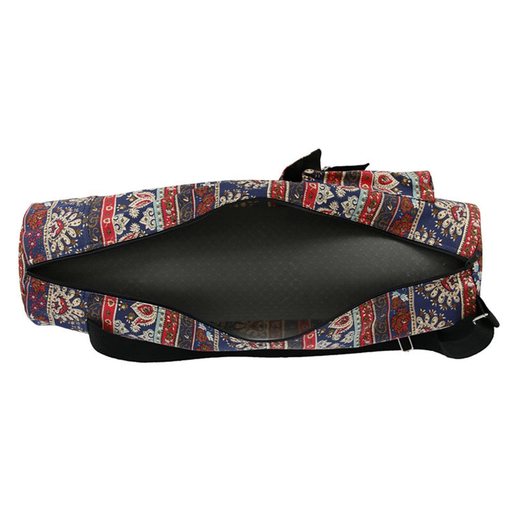 Women Canvas Yoga Mat Storage Bags