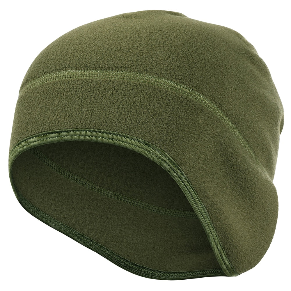 Winter Thermal Running Sports Hats Green