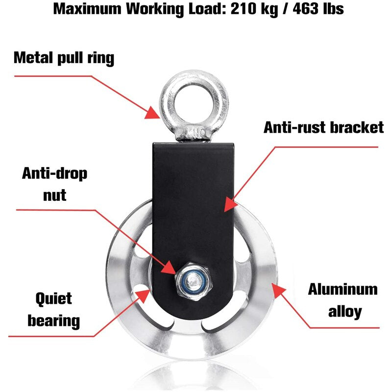 Home Gym Silent Pulley Wheel