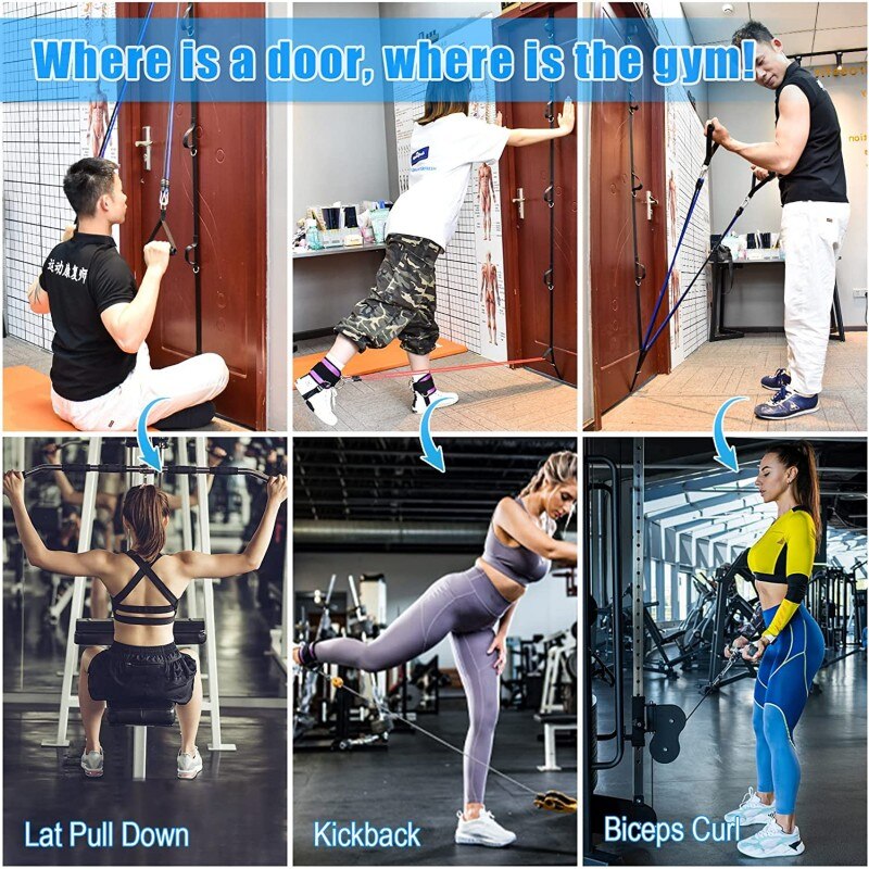 Home Fitness Door Anchor Strap