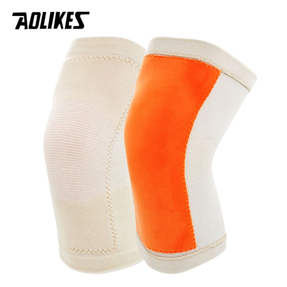 Plus Gold Velvet Anti Cold Knee Pads Skin