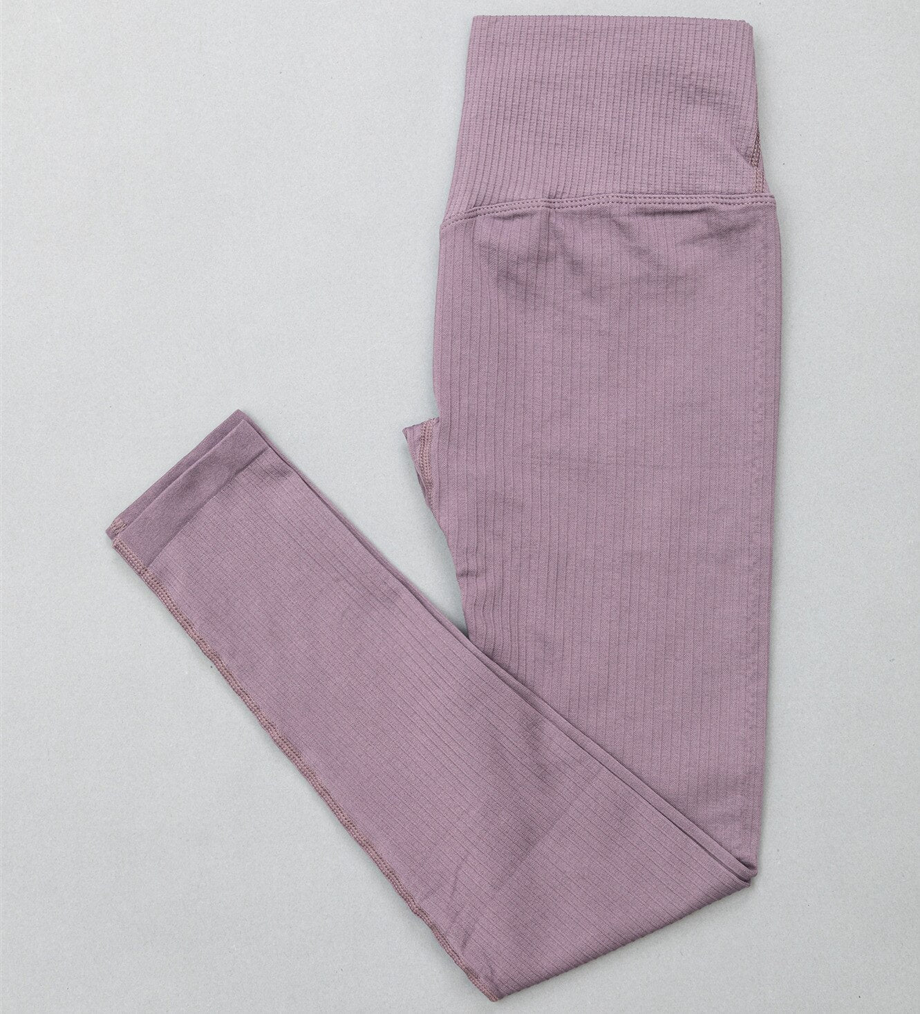 Women Long Sleeve Crop Top Yoga Suit purple pant
