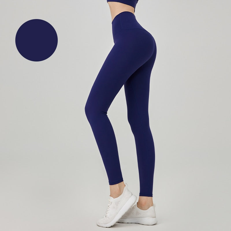 Women Naked feeling Gym Leggings