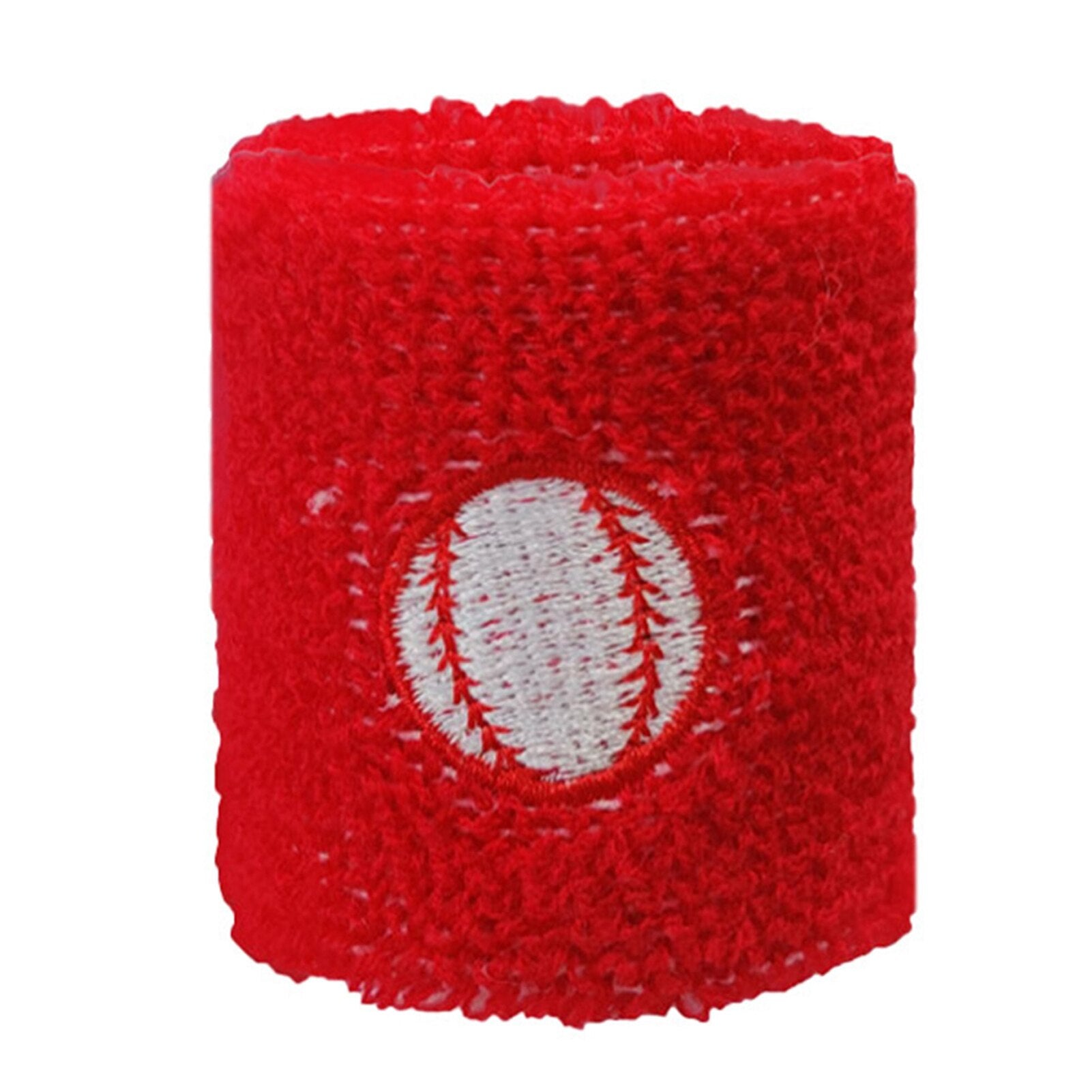 Kids Sports Wristbands Red Volleyball