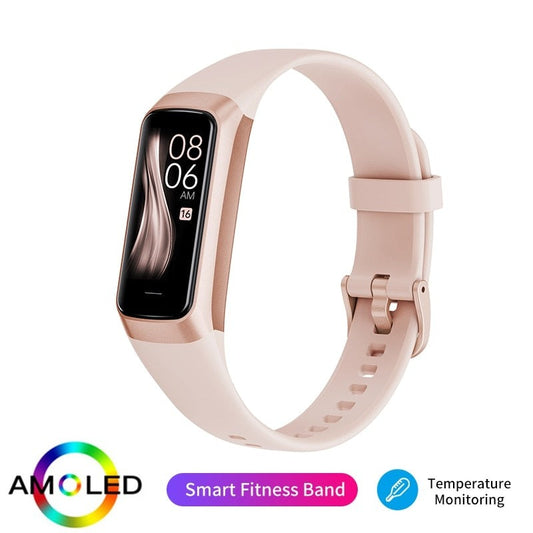 Fitness Tracker Amoled Smart Watch