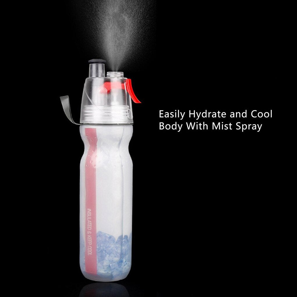 Sports Drink Spray Water Bottle