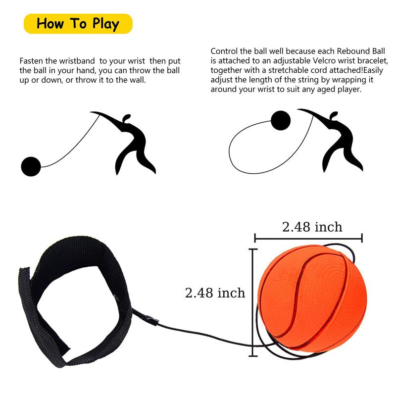 Return Sponge Rubber Hand Ball