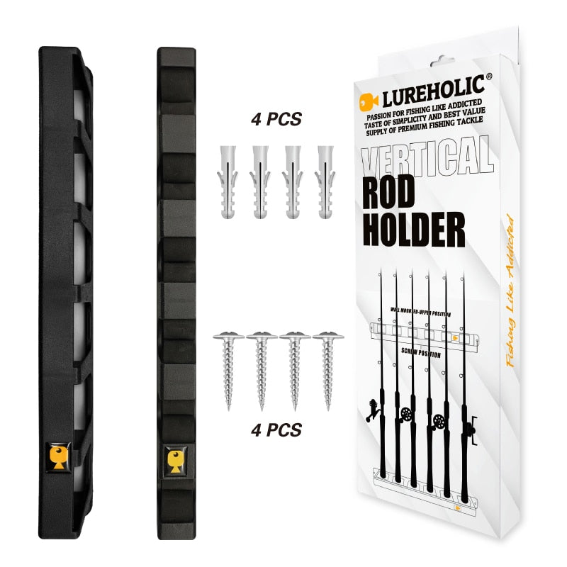 Fishing Vertical 6-Rod Rack