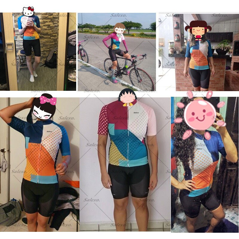 Salexo Women Summer Cycling Jersey