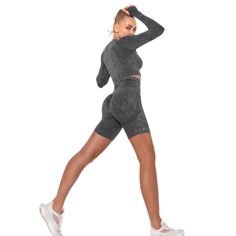 Women Push Up Fitness Yoga Suit