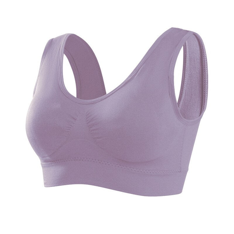 Women Seamless Sport Bra beanpaste