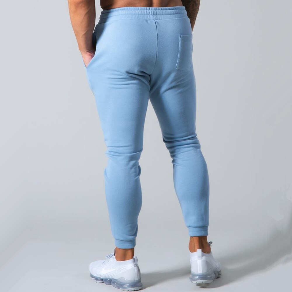 Men Gym Fitness Cotton Joggers