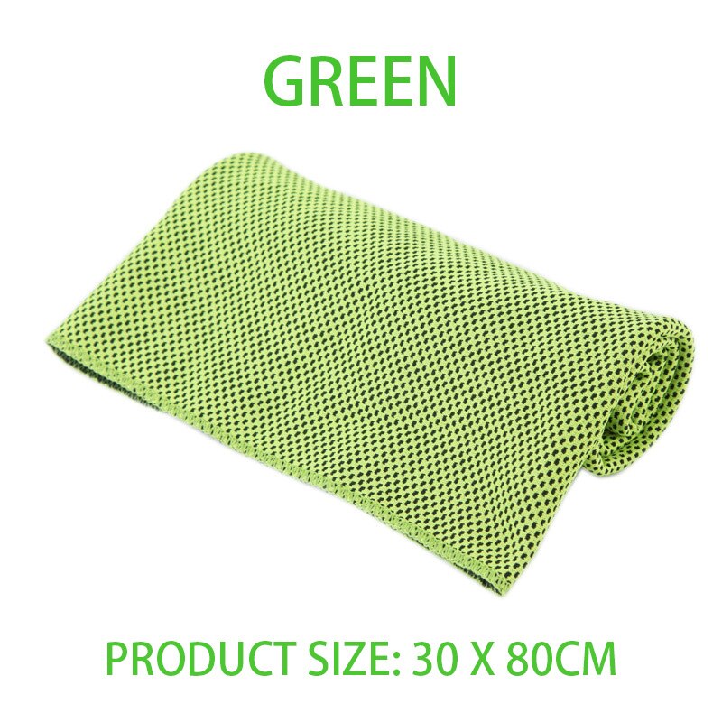 Gym Quick Drying Microfiber Towel Green