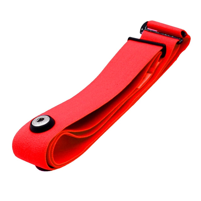 Elastic Sport Heart Rate Monitor Red