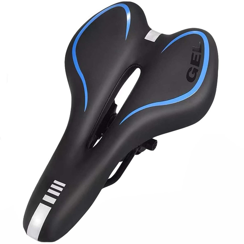 Soft Comfortable Cycling Seat Type B Blue