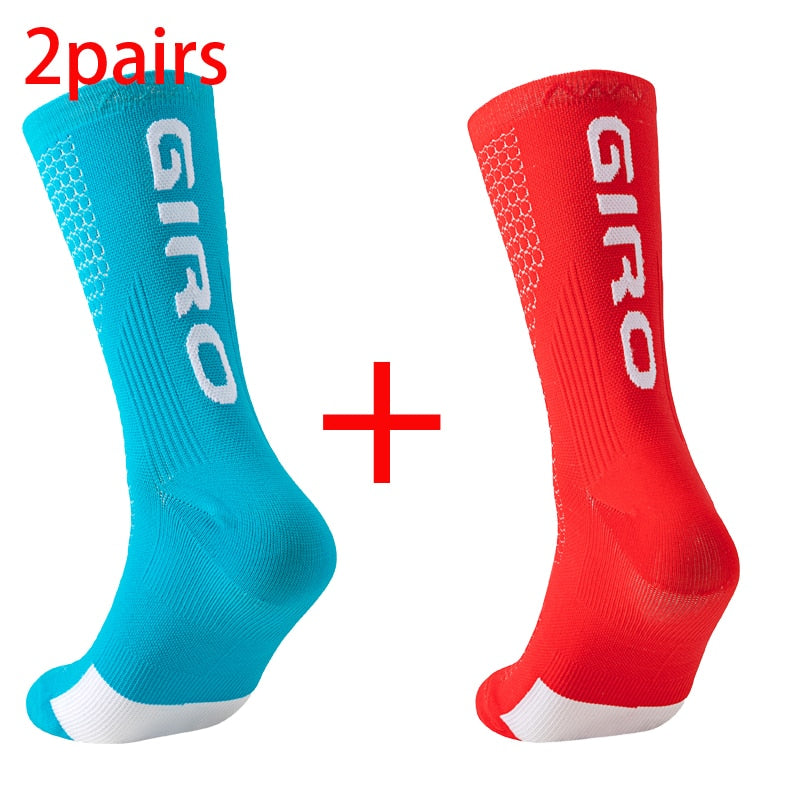 Cycling Socks - 2 pairs 2pairsS 39-45