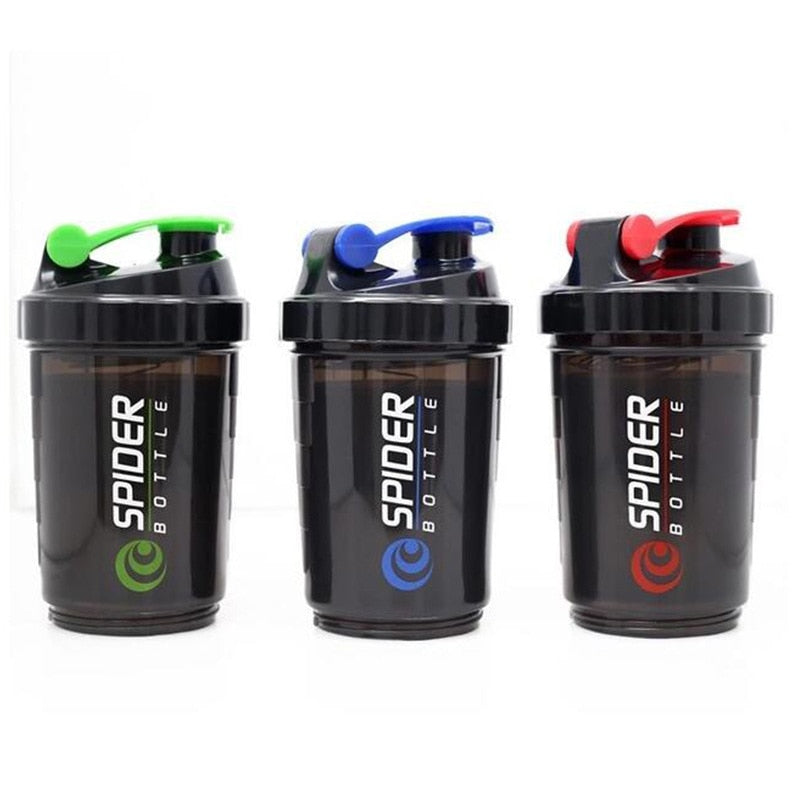 Body-Building 3 Layers Shaker Protein Bottle
