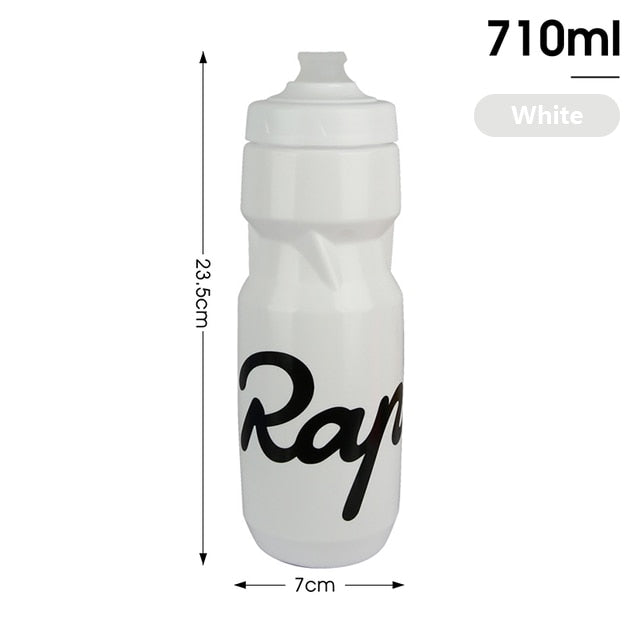 Fitness Running Lock Cup Water Bottle White 710ml