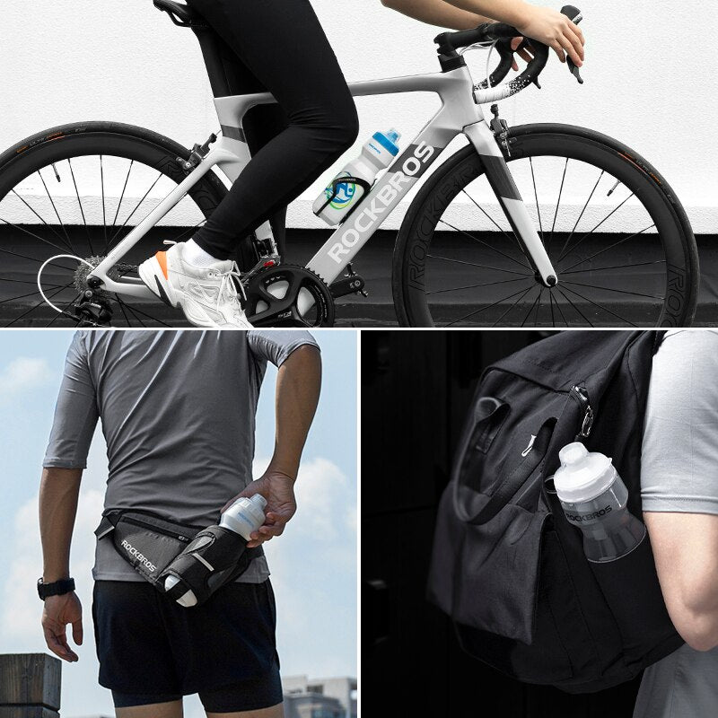 Sport Bicycle Bottle With Holder Cage