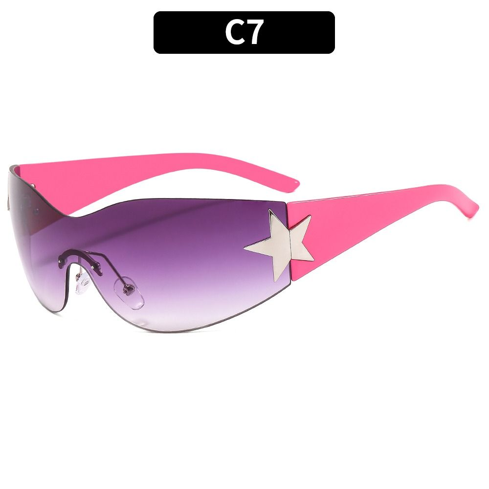 Women Luxury Punk Sports Sunglasses A- C7