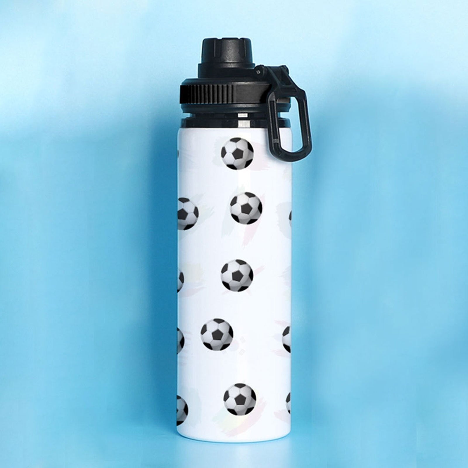 Aluminum Football Sports Water Bottle