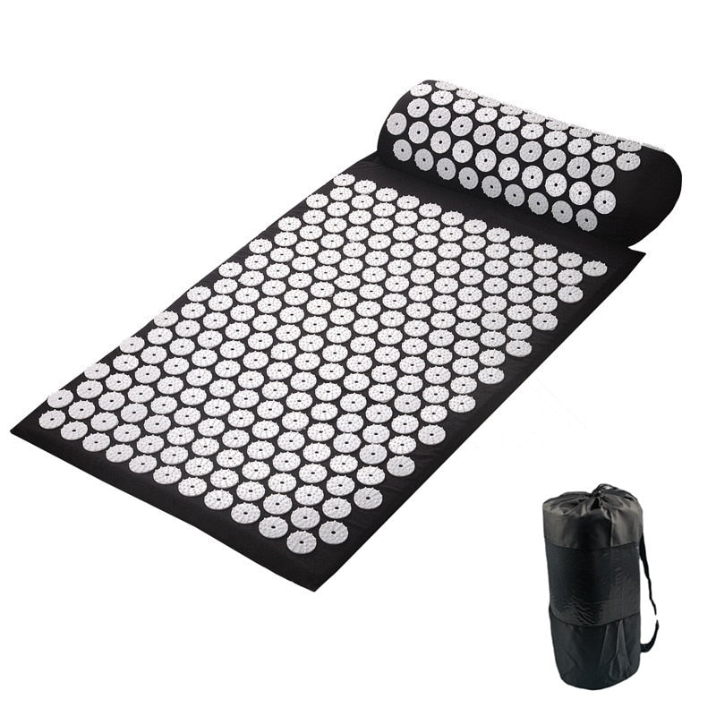 Cushion Shakt Massage Yoga Mat Black bag different