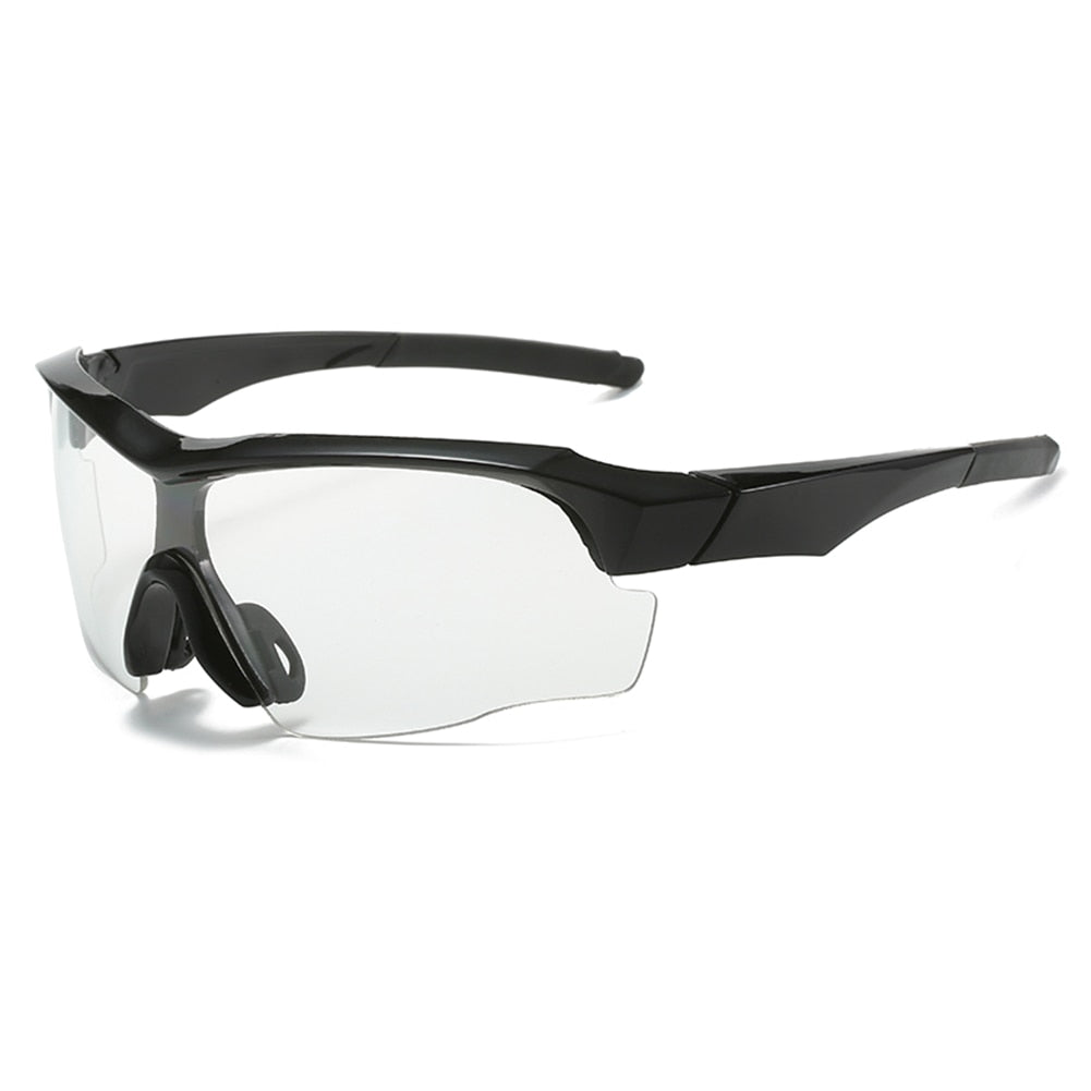 Men Women Sports Cycling Sunglasses Transparent