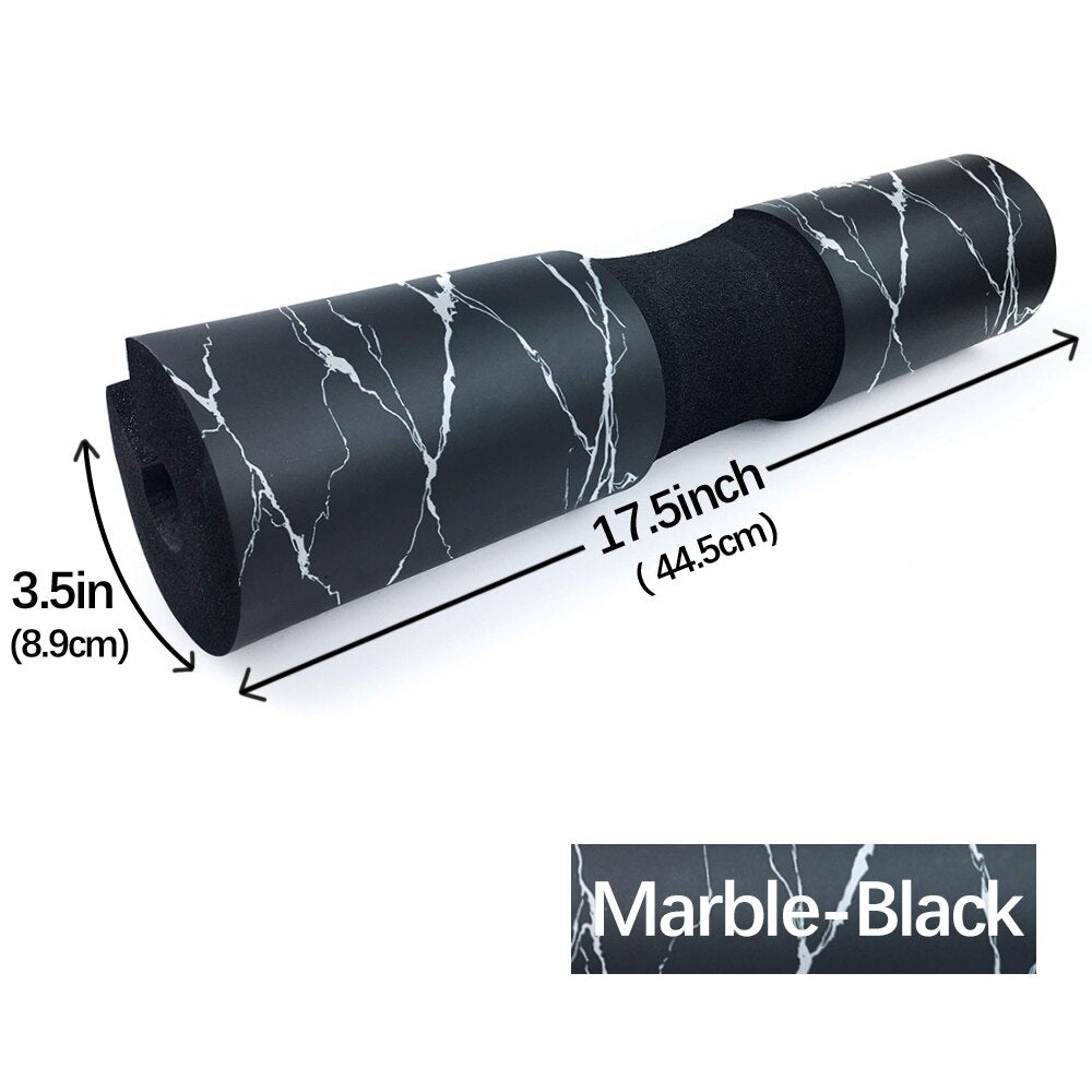 Shoulder Protective Barbell Squat Pad Marble-Black