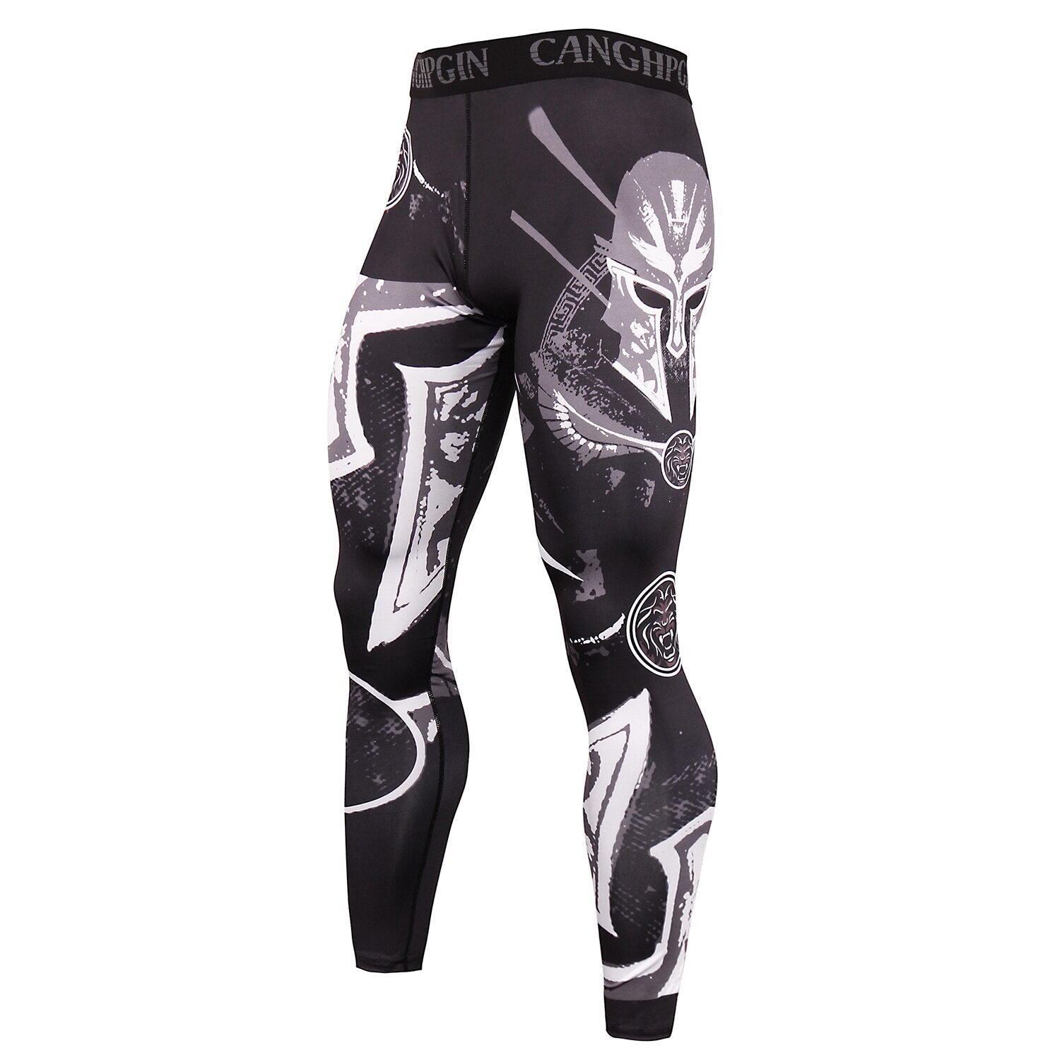 Mens Gym Quick Dry Compression Pants Style8