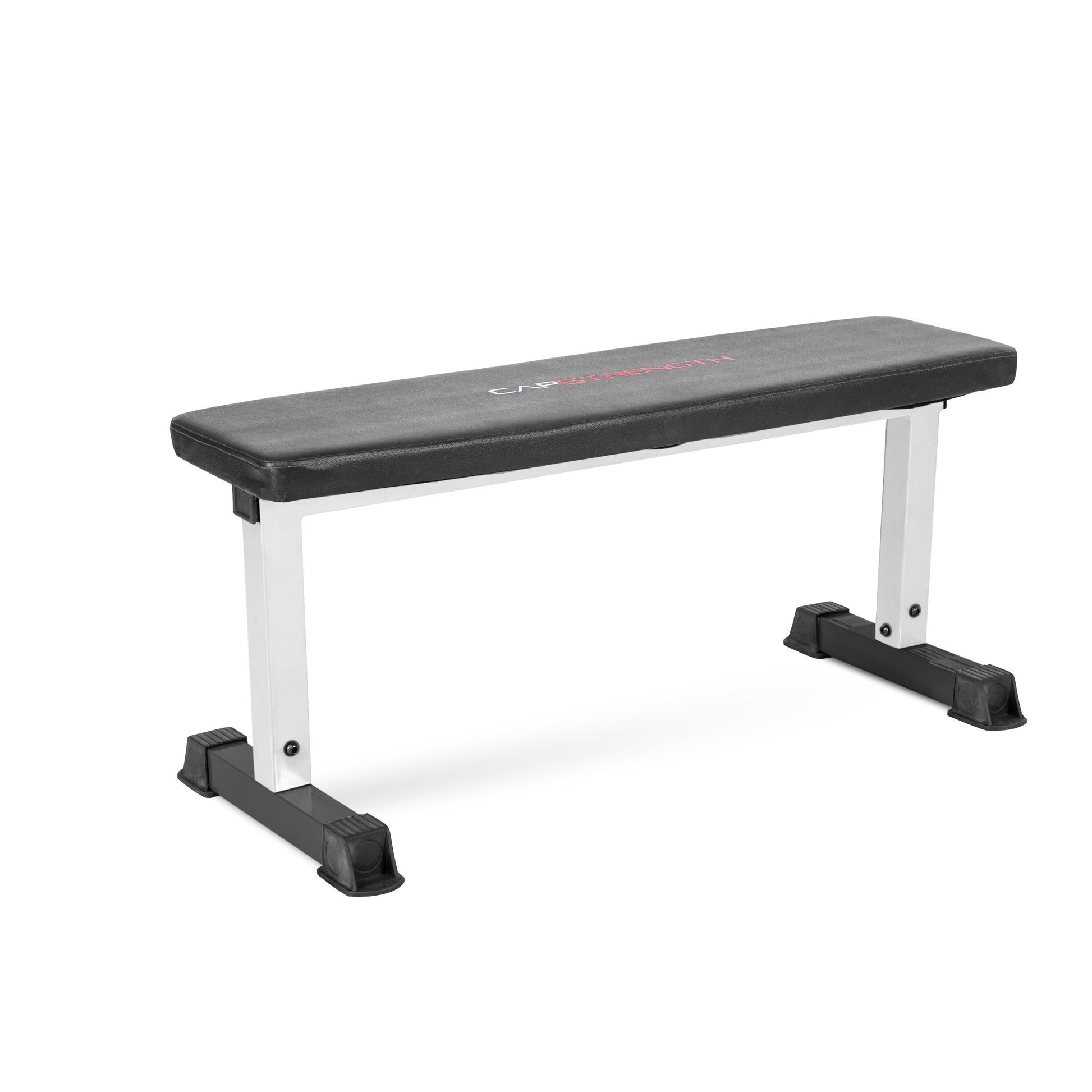 Strength Flat Utility Weight Bench White