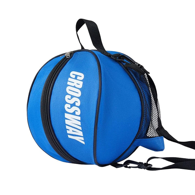 Outdoor Sport Shoulder Soccer Ball Bags blue