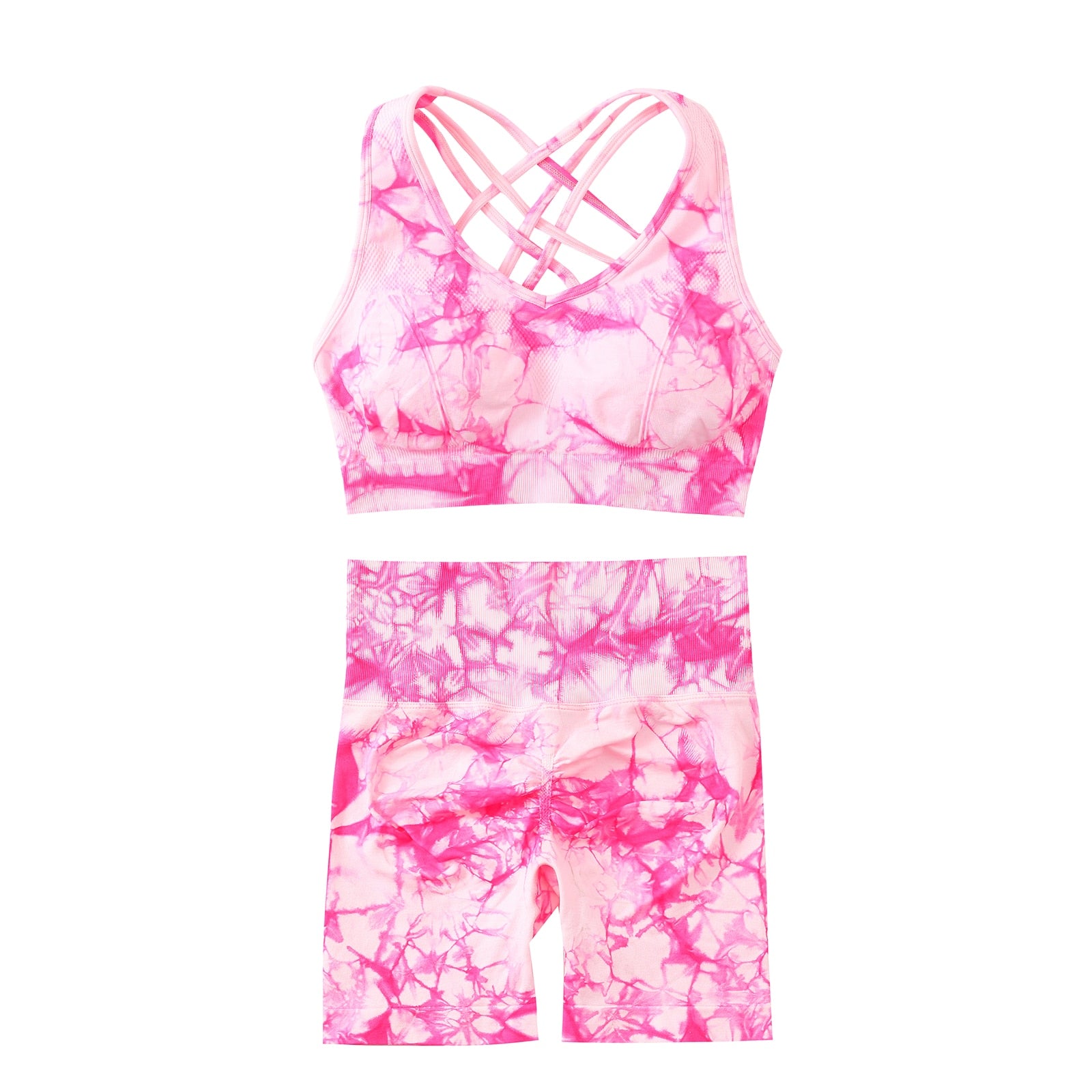 Women Sexy Tie-dye Sportswear