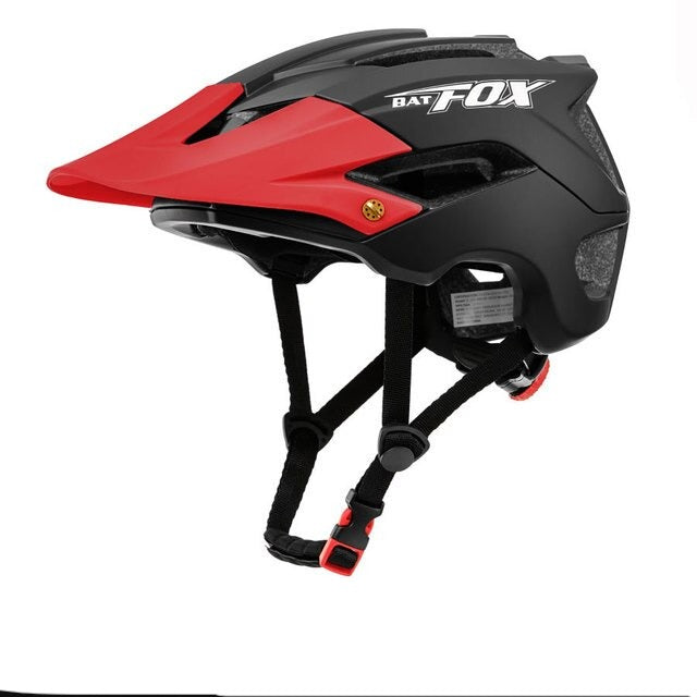 Men Women bicycle helmet 5002-black red L56-62CM