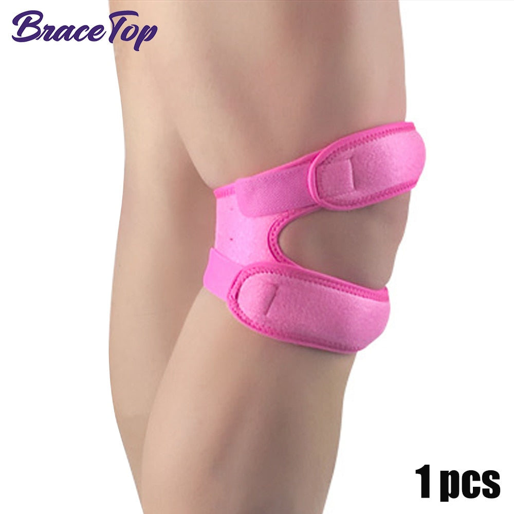 Double 1 PCS Sports Kneepad 1 PC - Pink