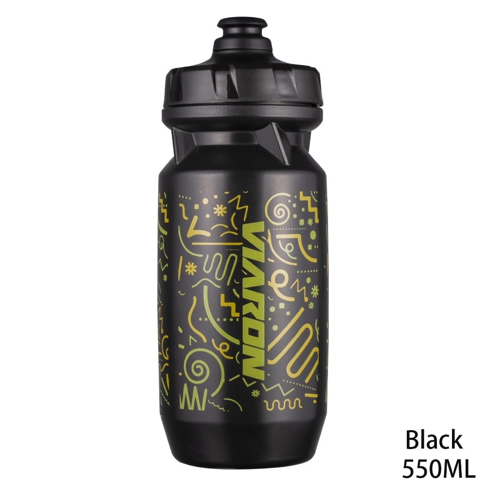 Sports Riding Leak Proof Drinking Bottle Black