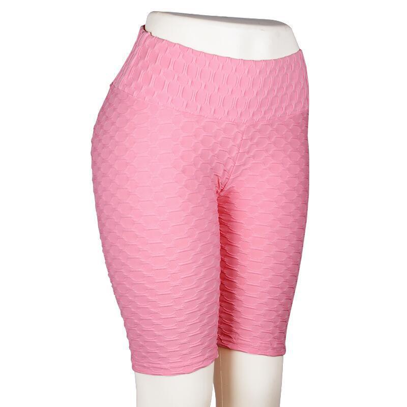 Girl Jacquard Gym Pants Rose Mid