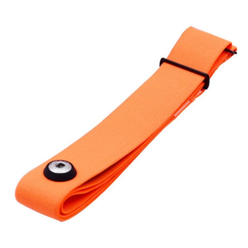 Elastic Sport Heart Rate Monitor Orange