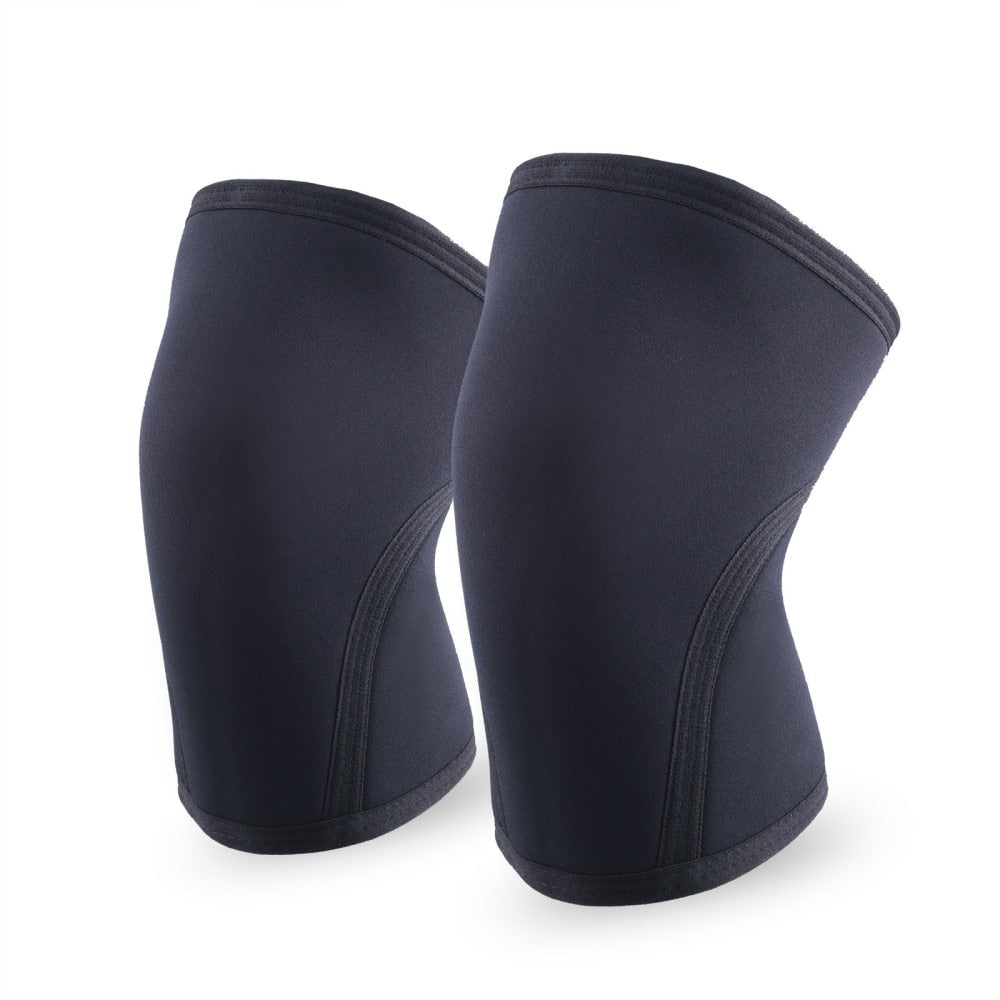 1 Pair Thicken Knee Sleeves Pad Black