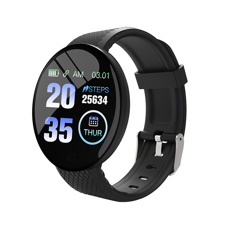 Fitness Waterproof Smartwatch Black