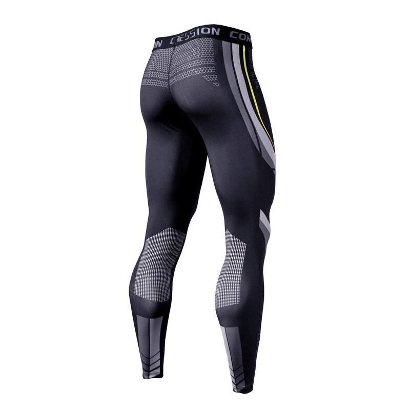 Men Quick Dry Fitness Sport Leggings