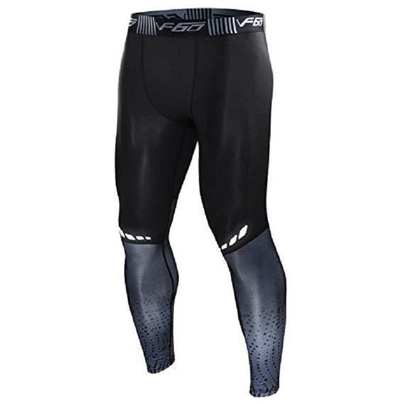 Quick Dry Fit Men Gym Leggings