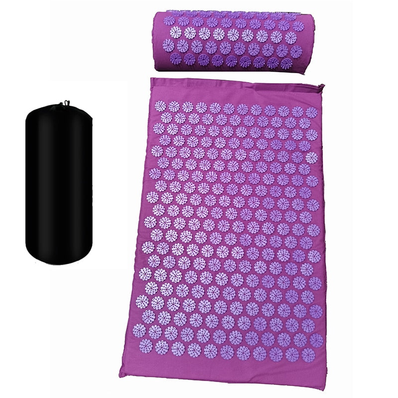 Cushion Shakt Massage Yoga Mat purple purple