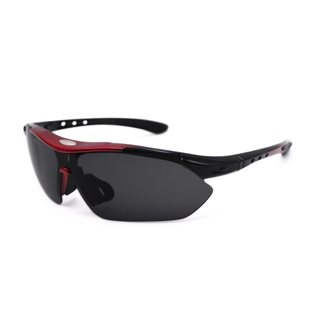 Sports Cycling Bicycle Glasses Red