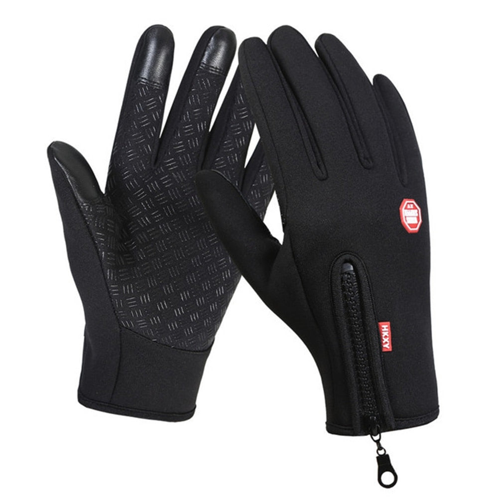 Cycling Touchscreen Gloves 23019-Black