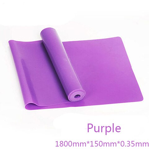 Home Workout Crossfit Rubber Pull Band YJ33-Purple-180CM