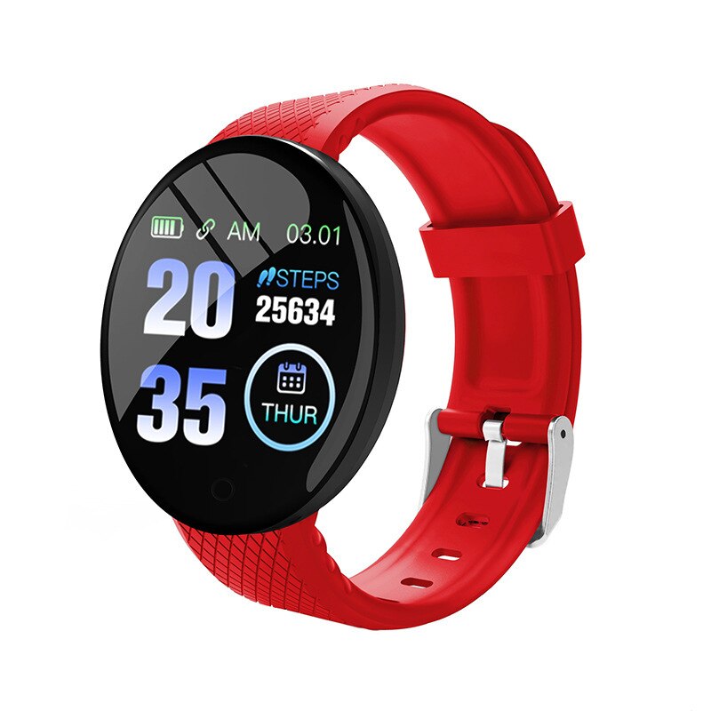 Fitness Waterproof Smartwatch Red